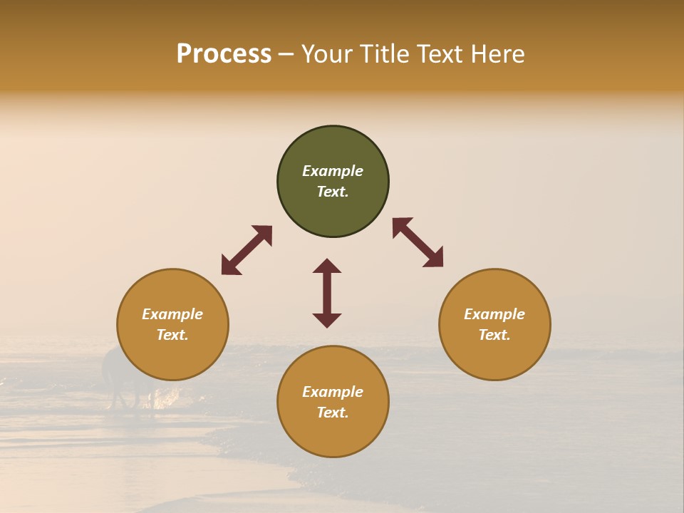 Landscape Sea Recreation PowerPoint Template