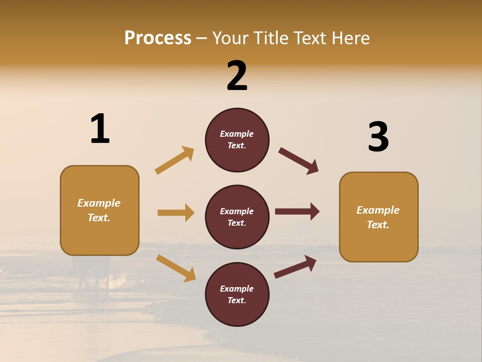 Landscape Sea Recreation PowerPoint Template