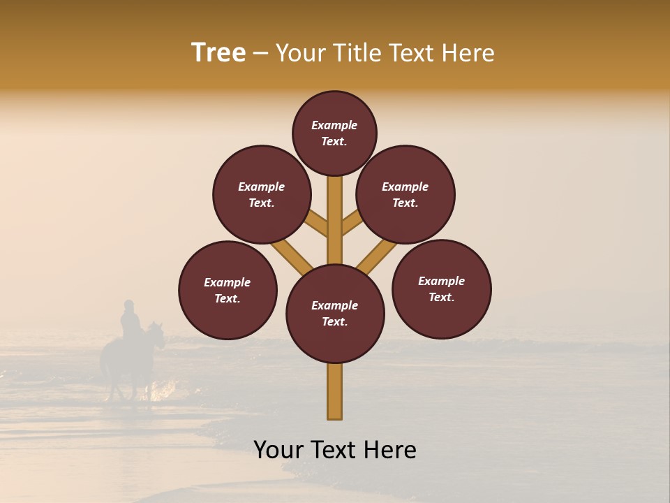 Landscape Sea Recreation PowerPoint Template