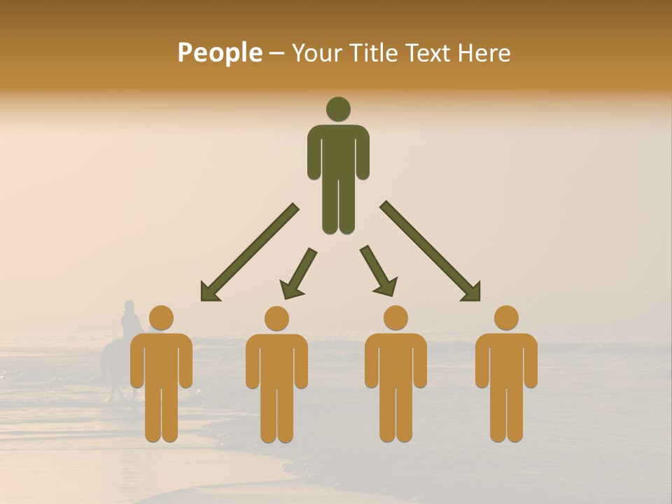 Landscape Sea Recreation PowerPoint Template