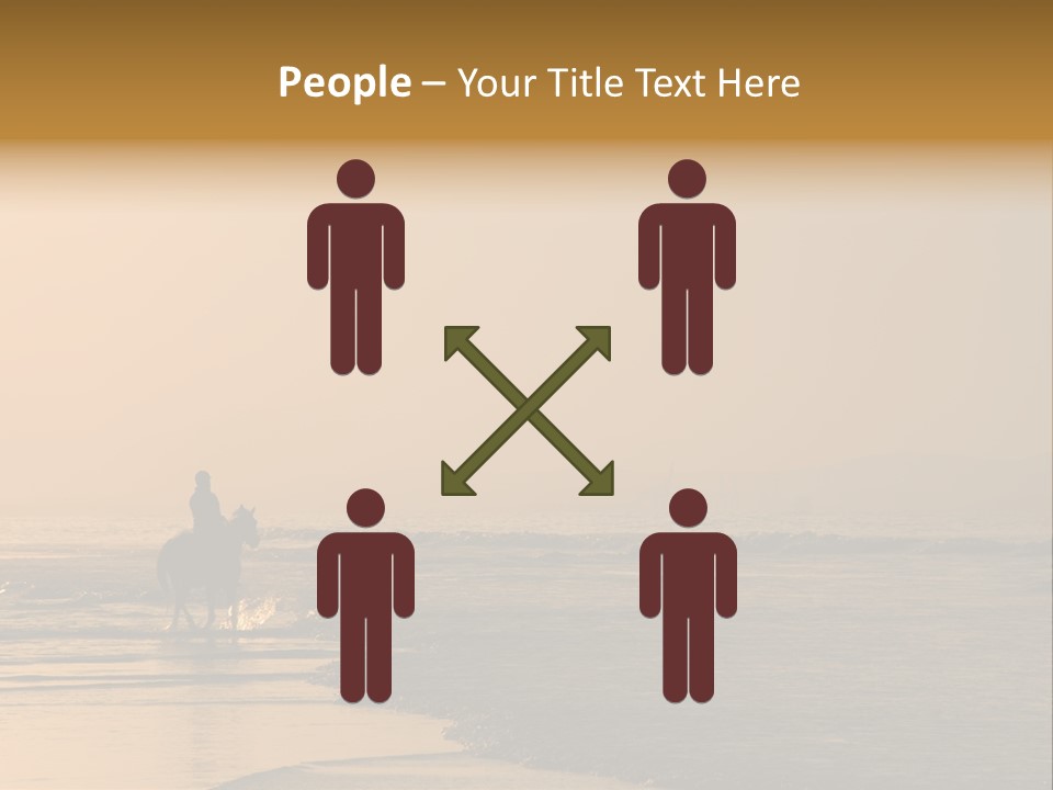 Landscape Sea Recreation PowerPoint Template