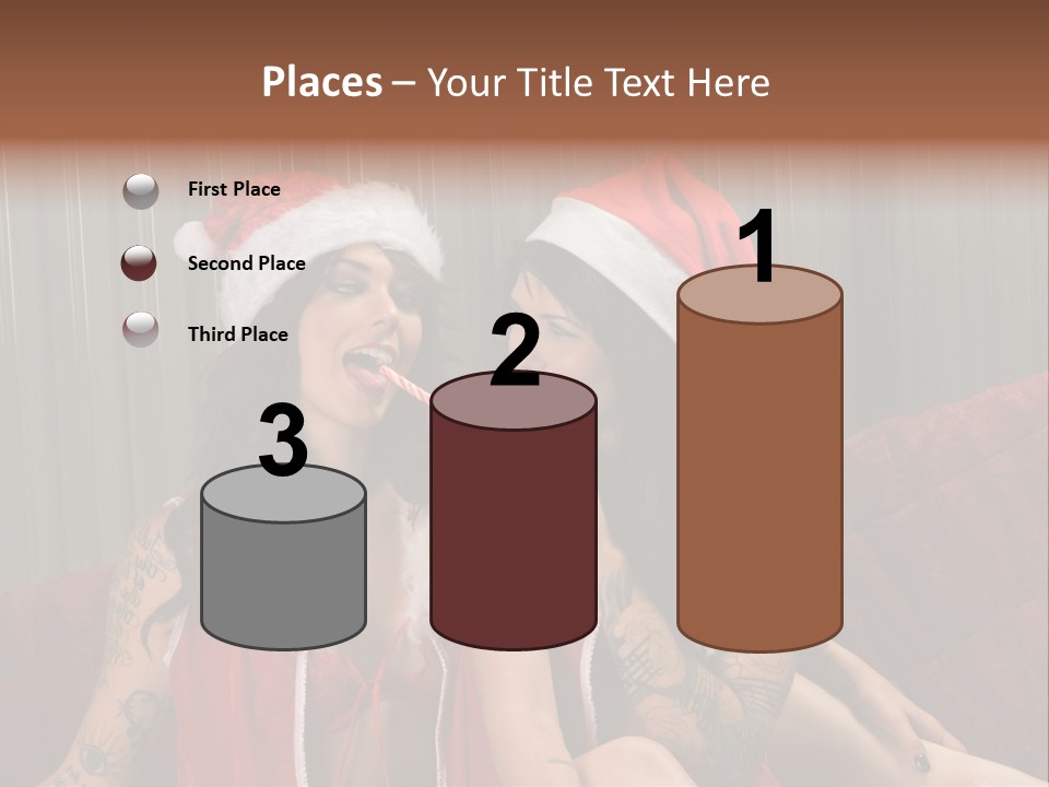 Mixed December Lewd PowerPoint Template