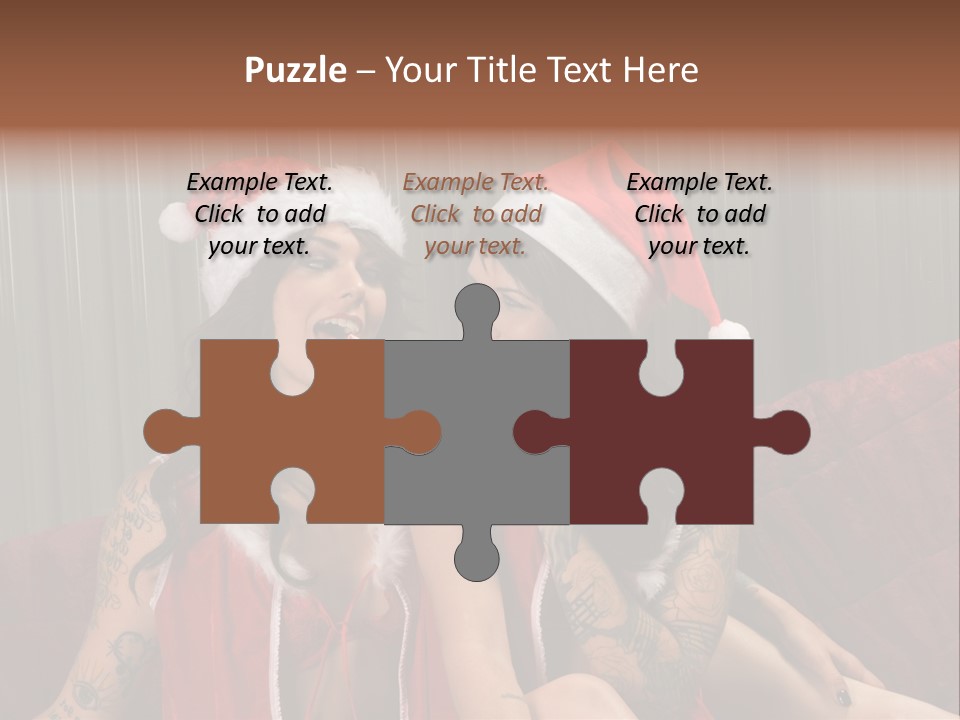 Mixed December Lewd PowerPoint Template