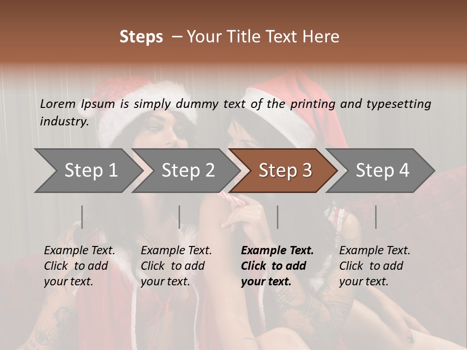 Mixed December Lewd PowerPoint Template