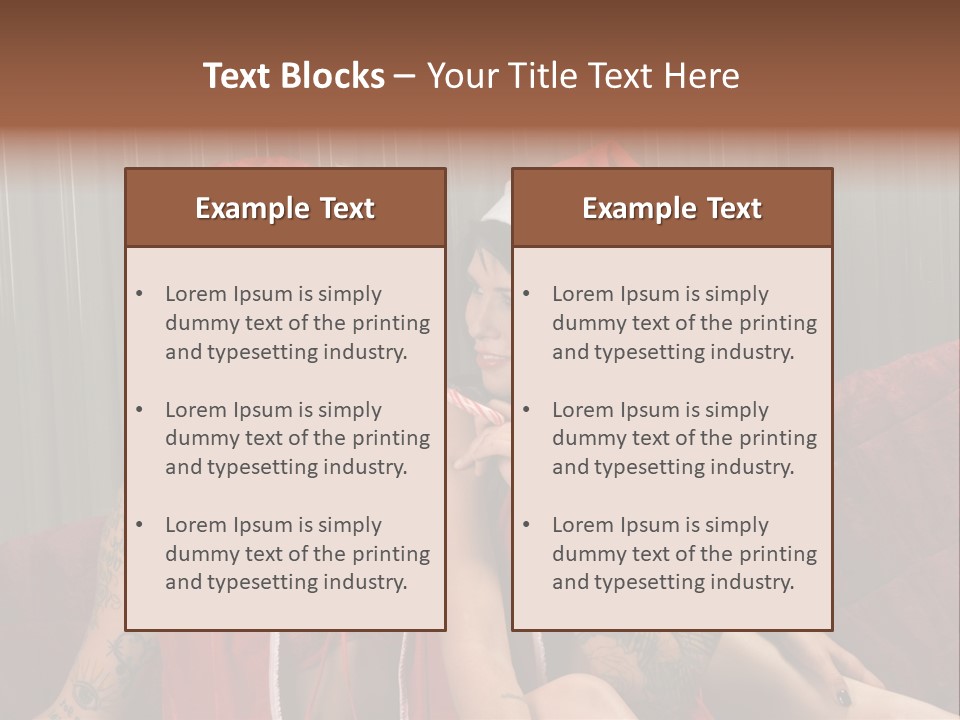 Mixed December Lewd PowerPoint Template