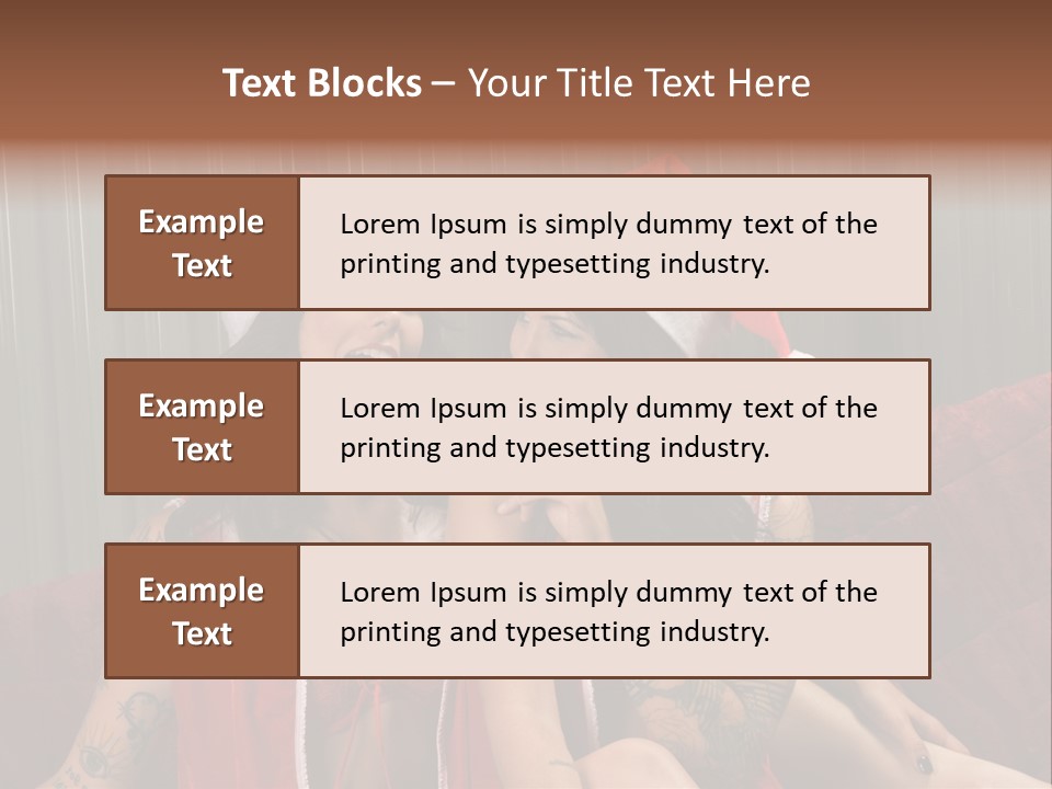 Mixed December Lewd PowerPoint Template