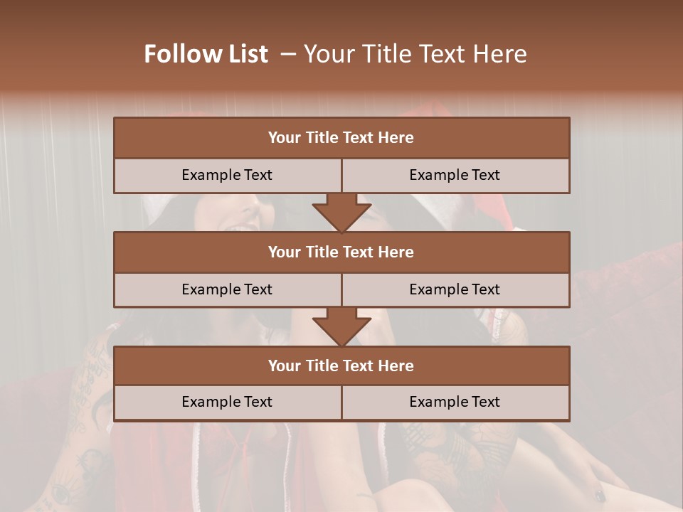 Mixed December Lewd PowerPoint Template