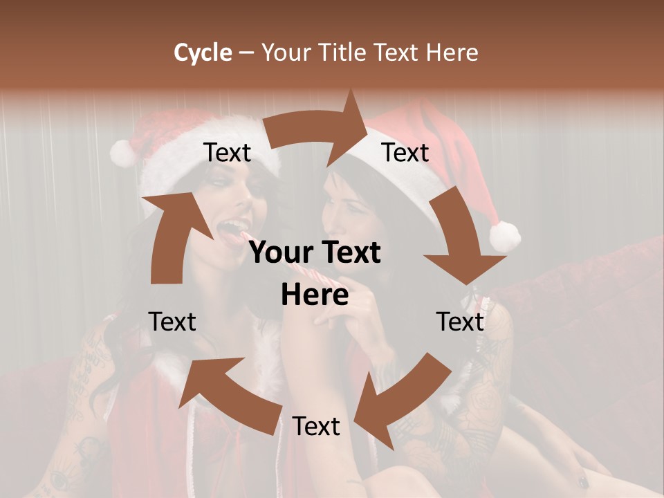 Mixed December Lewd PowerPoint Template