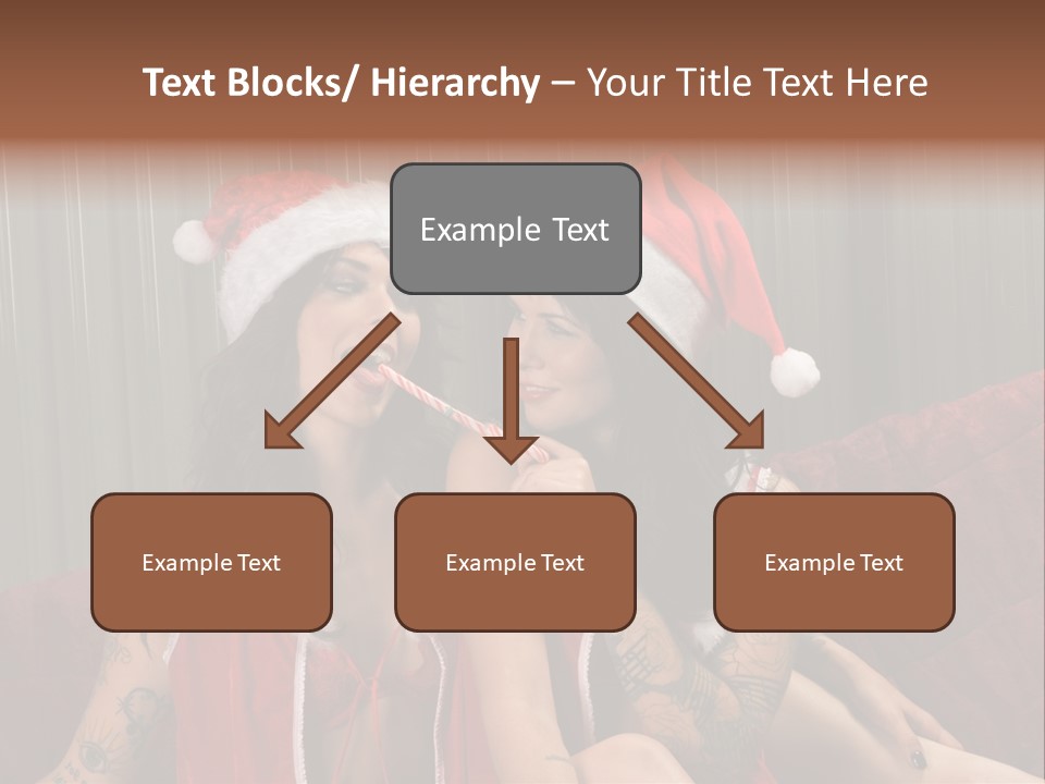 Mixed December Lewd PowerPoint Template