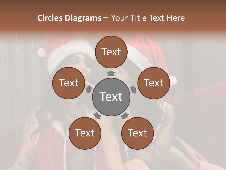 Mixed December Lewd PowerPoint Template