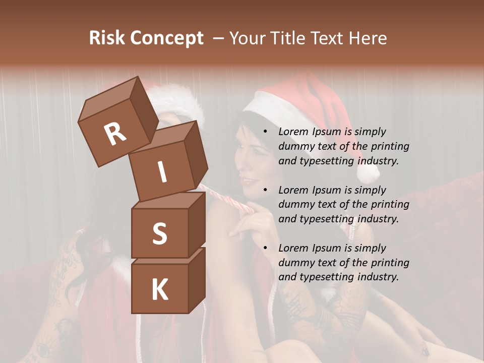 Mixed December Lewd PowerPoint Template