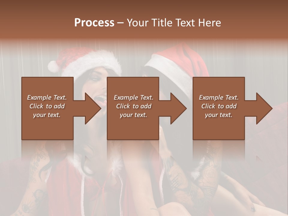 Mixed December Lewd PowerPoint Template