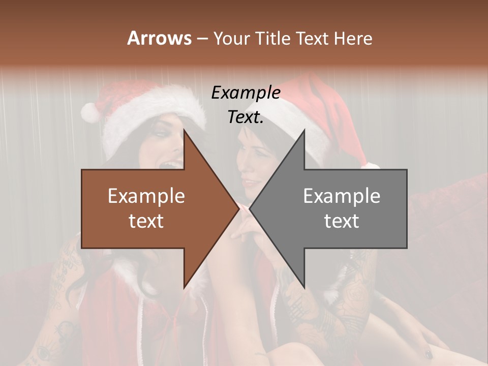 Mixed December Lewd PowerPoint Template