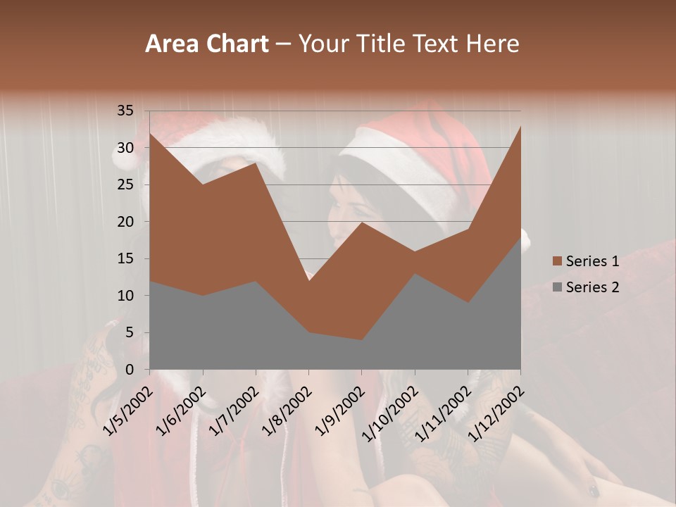 Mixed December Lewd PowerPoint Template