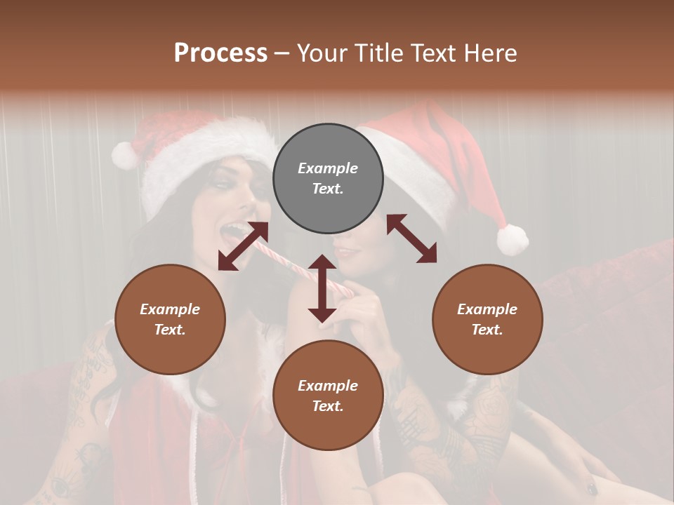 Mixed December Lewd PowerPoint Template