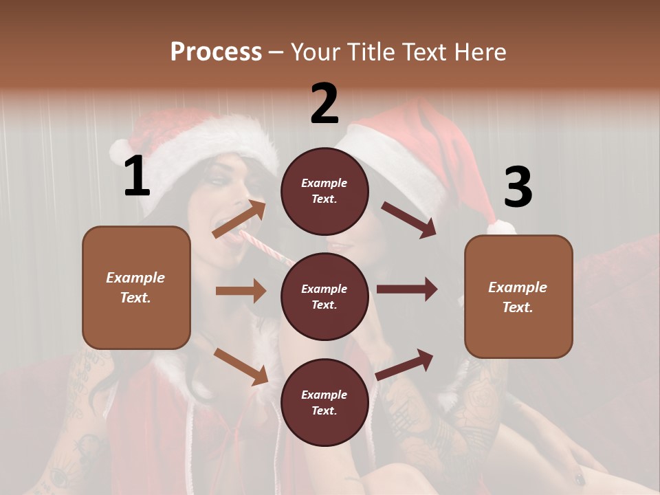 Mixed December Lewd PowerPoint Template