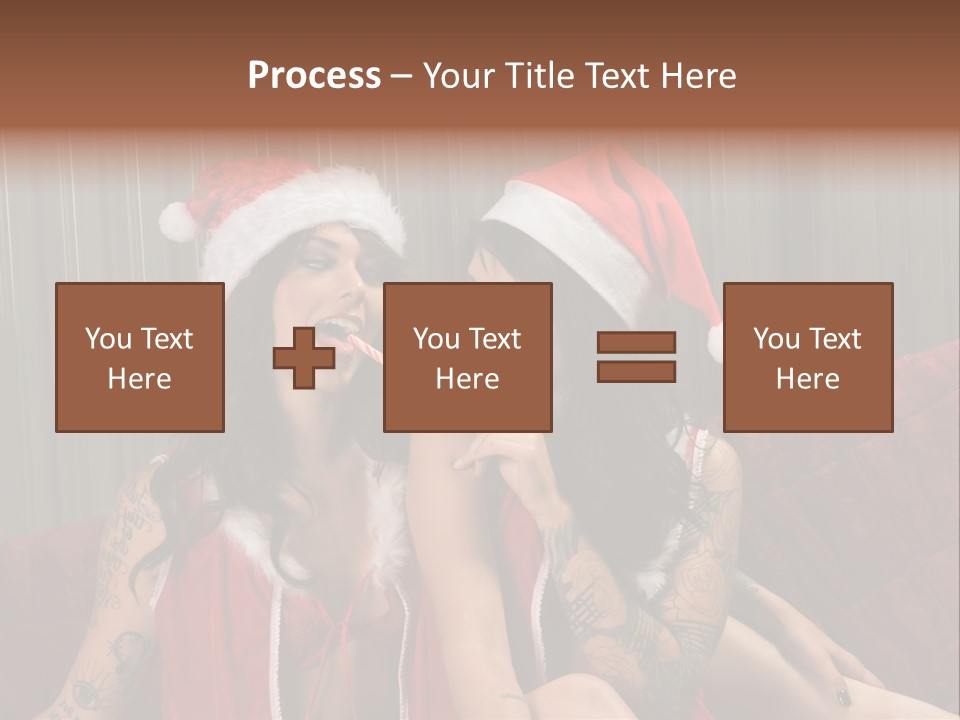 Mixed December Lewd PowerPoint Template
