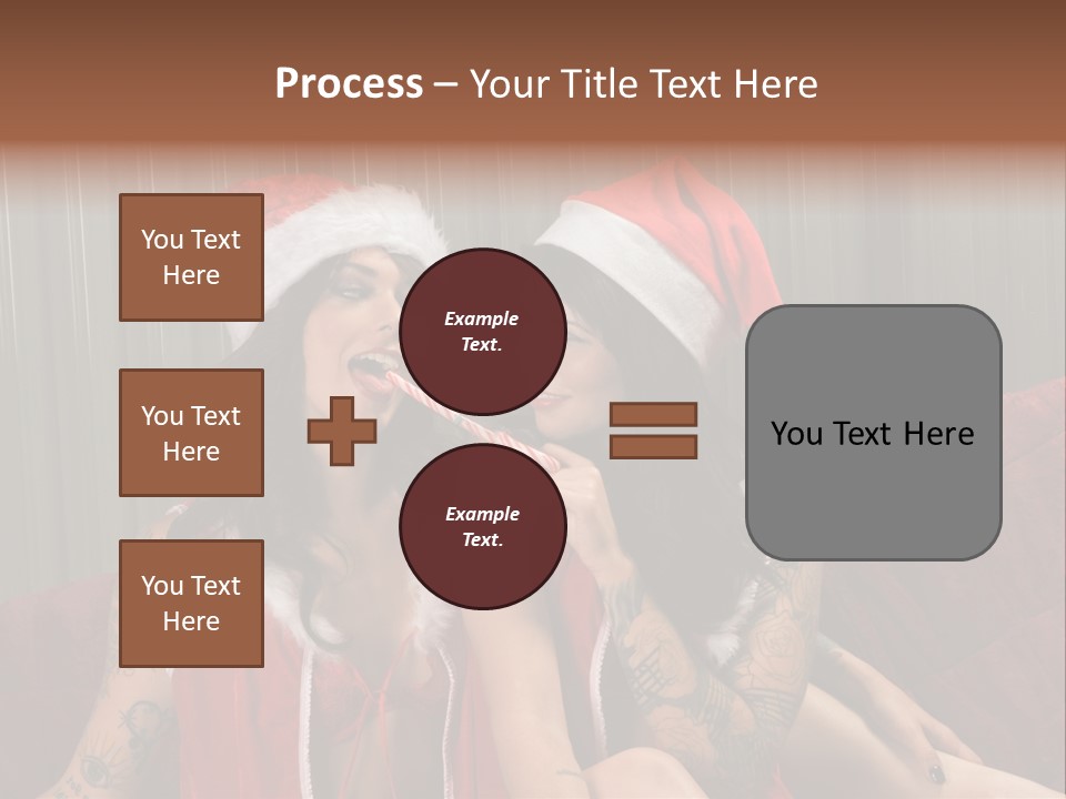 Mixed December Lewd PowerPoint Template