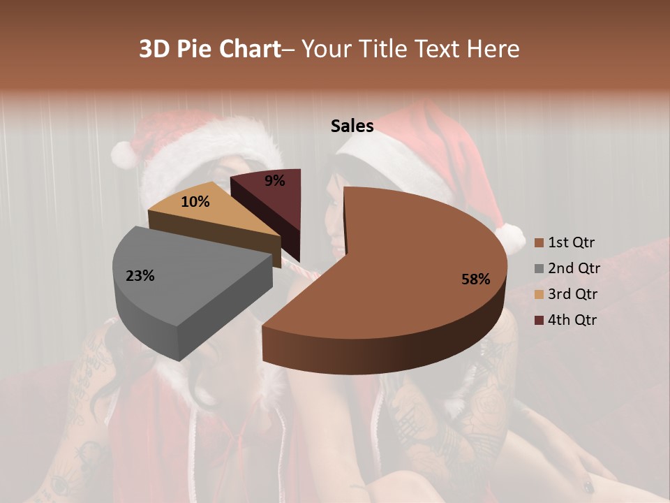 Mixed December Lewd PowerPoint Template