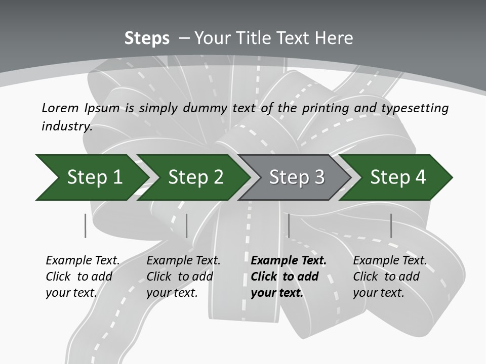 Travel Symbol Render PowerPoint Template