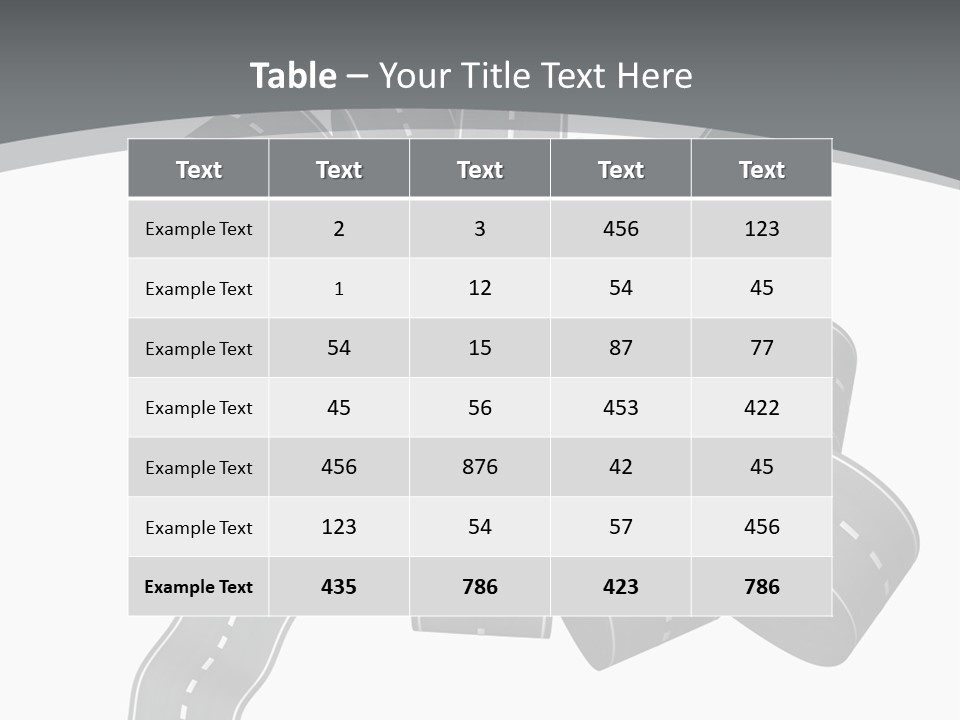 Travel Symbol Render PowerPoint Template