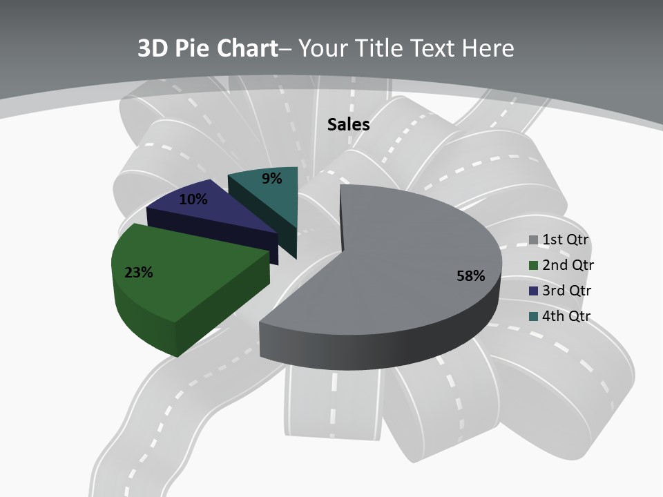 Travel Symbol Render PowerPoint Template