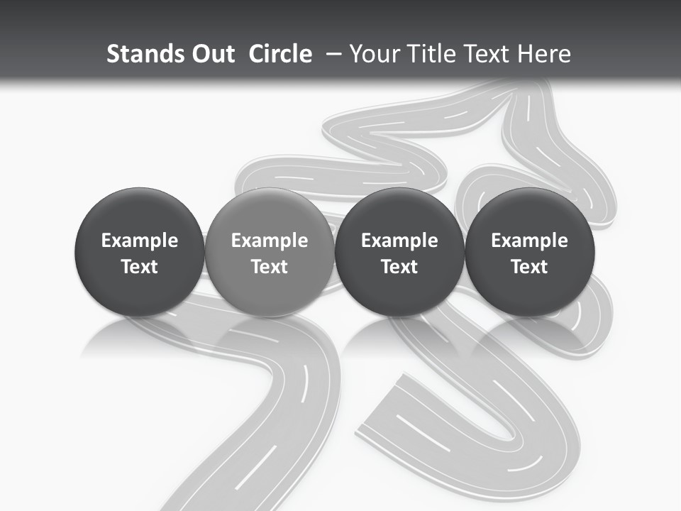 Band Symbol Tree PowerPoint Template