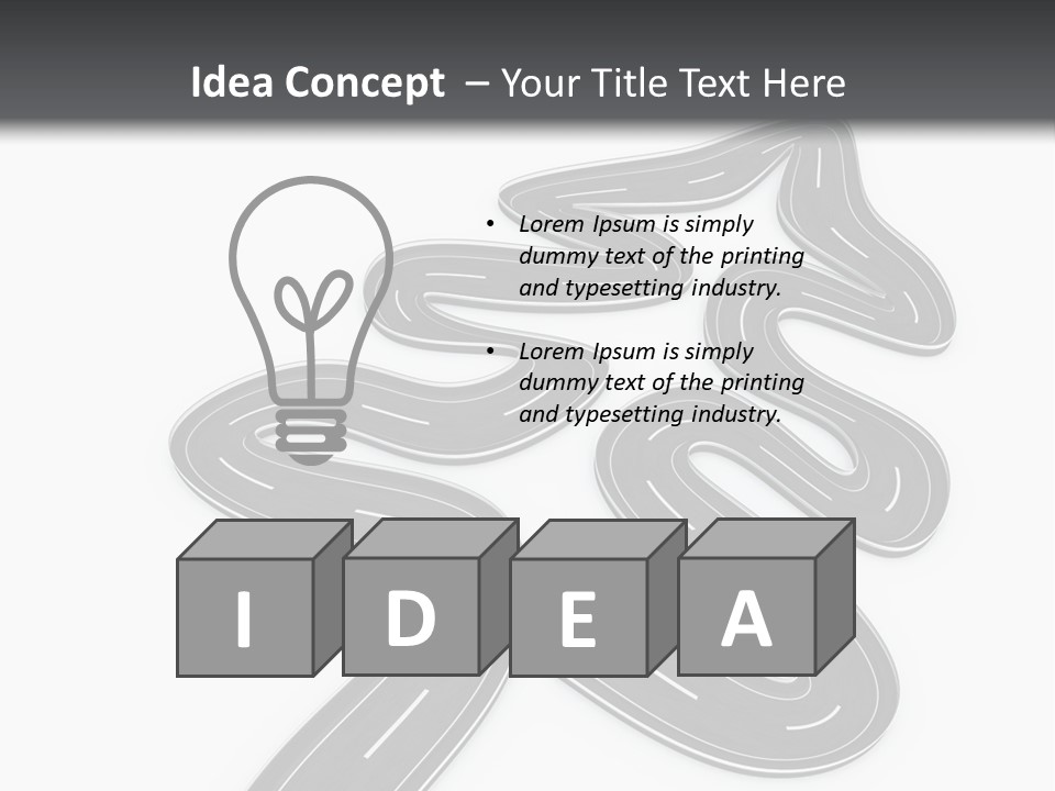 Band Symbol Tree PowerPoint Template