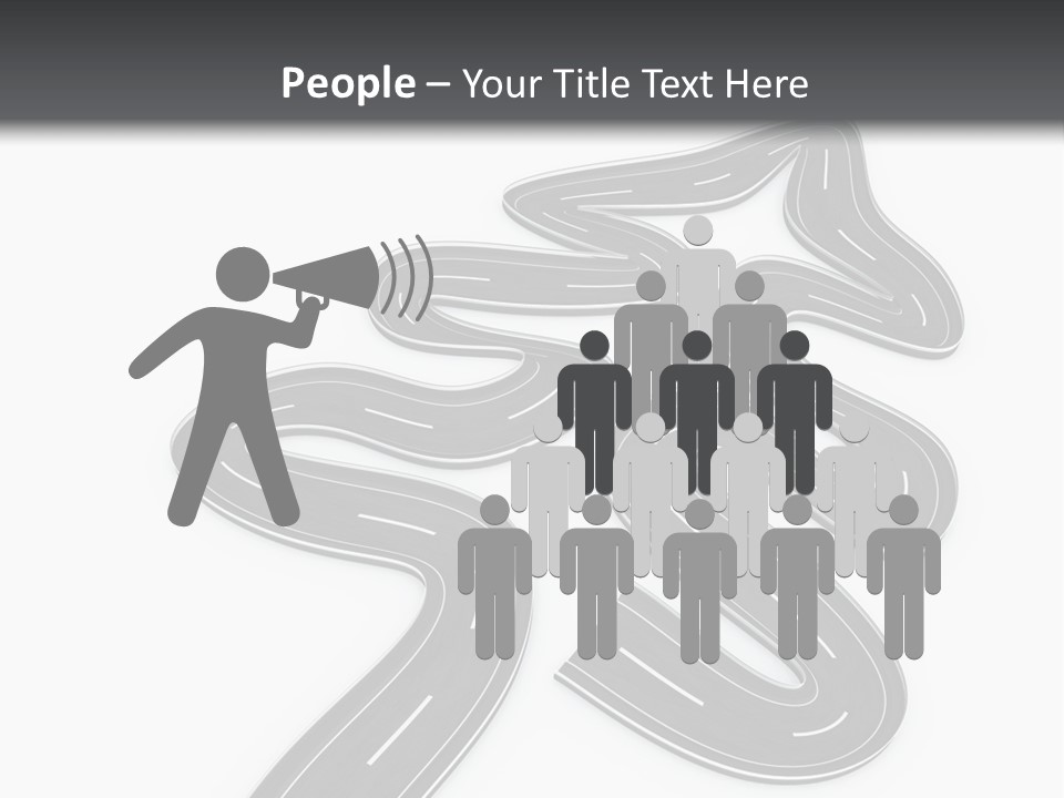 Band Symbol Tree PowerPoint Template