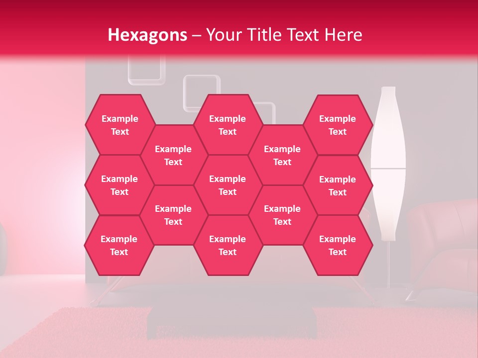 Lamp Room Nobody PowerPoint Template