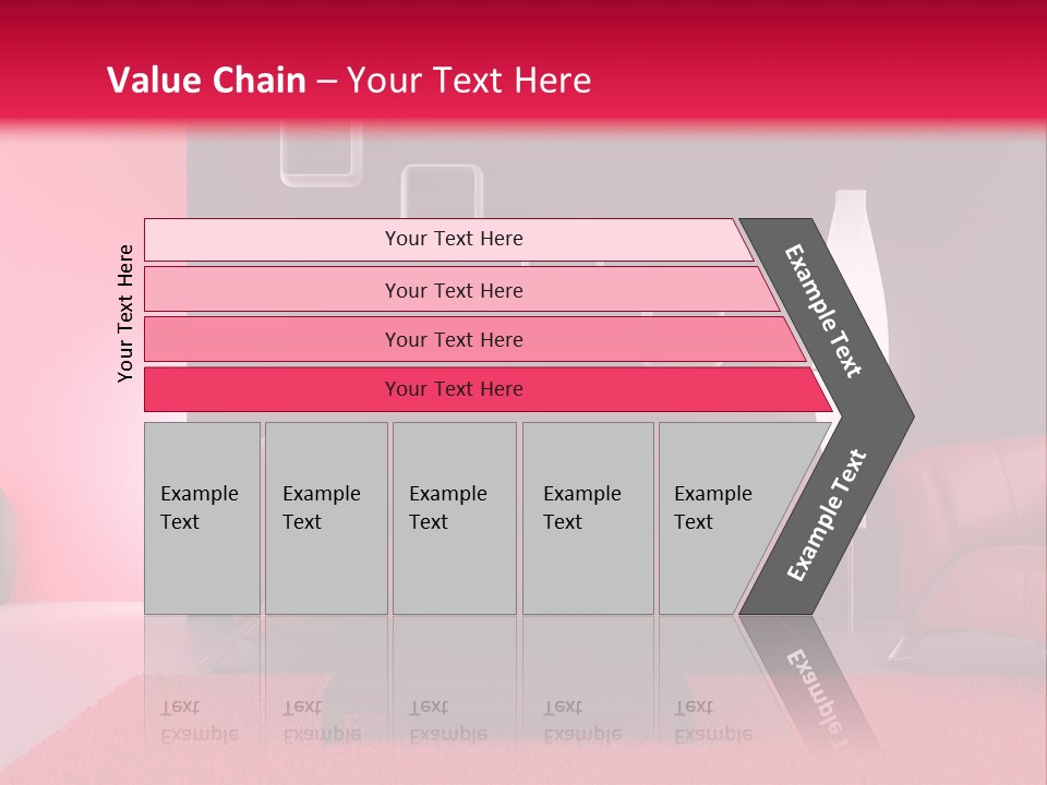 Lamp Room Nobody PowerPoint Template