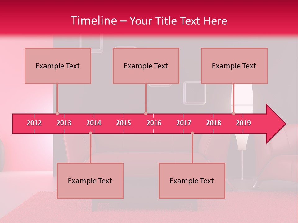 Lamp Room Nobody PowerPoint Template