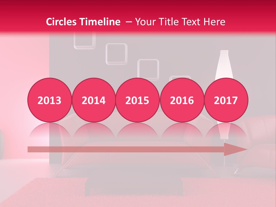 Lamp Room Nobody PowerPoint Template