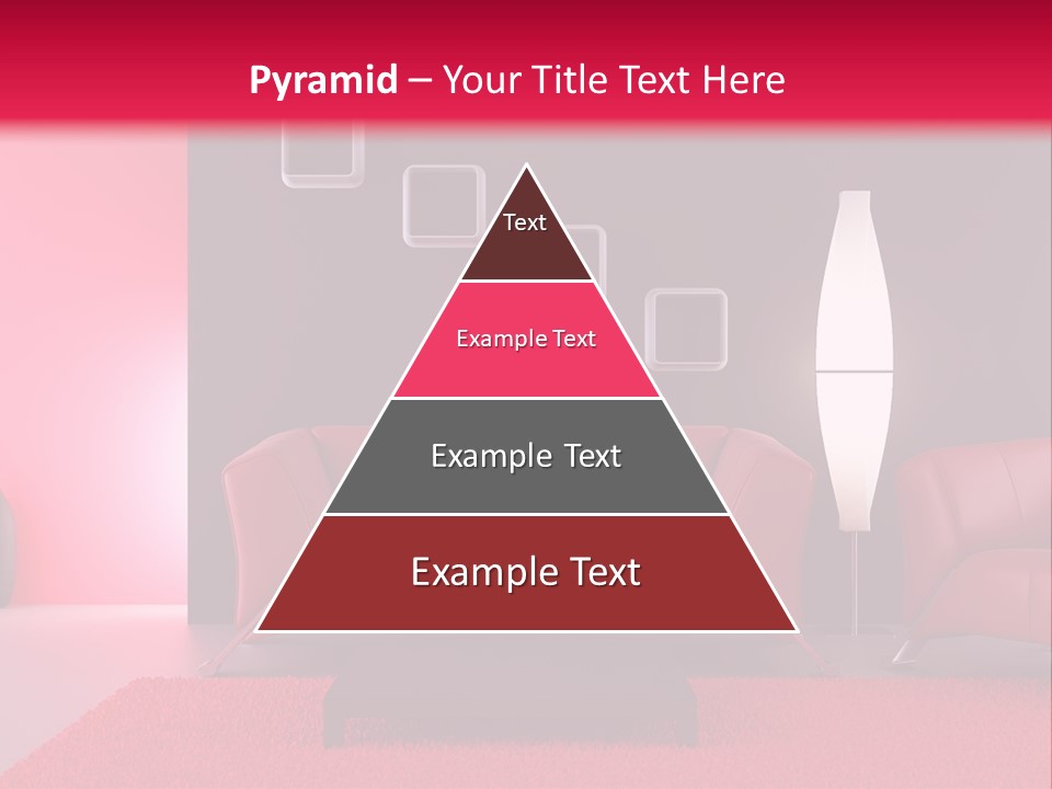 Lamp Room Nobody PowerPoint Template