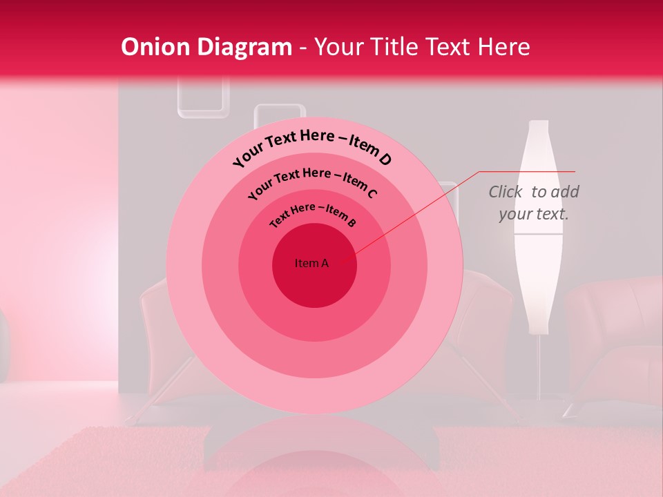 Lamp Room Nobody PowerPoint Template