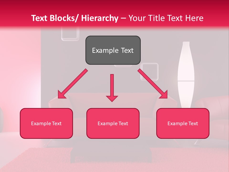 Lamp Room Nobody PowerPoint Template