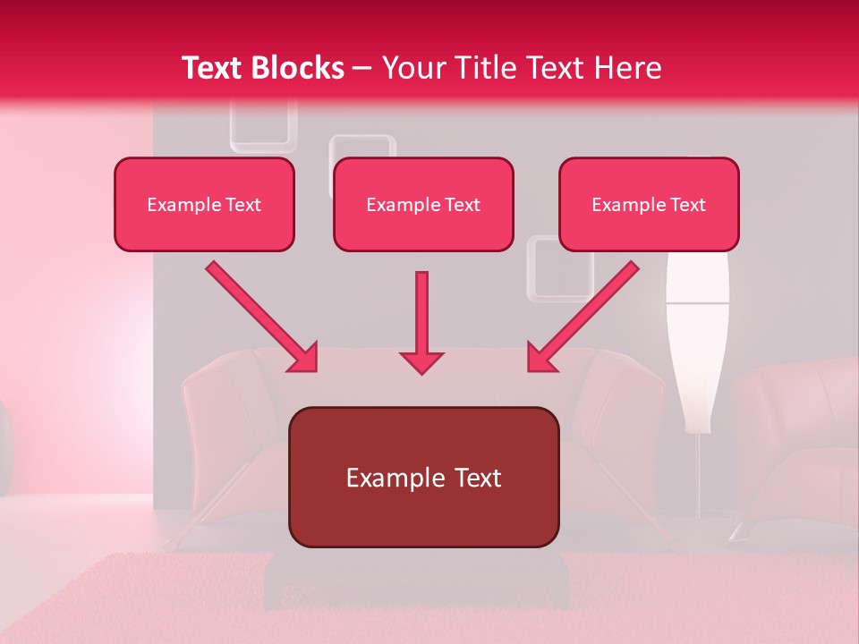 Lamp Room Nobody PowerPoint Template