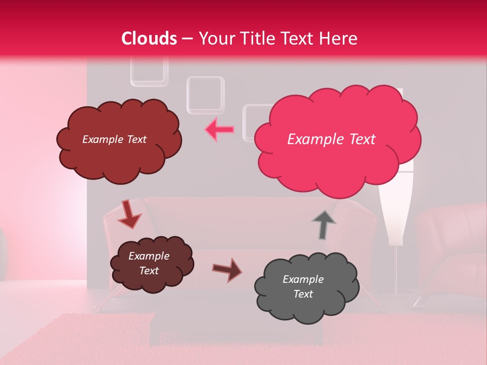 Lamp Room Nobody PowerPoint Template