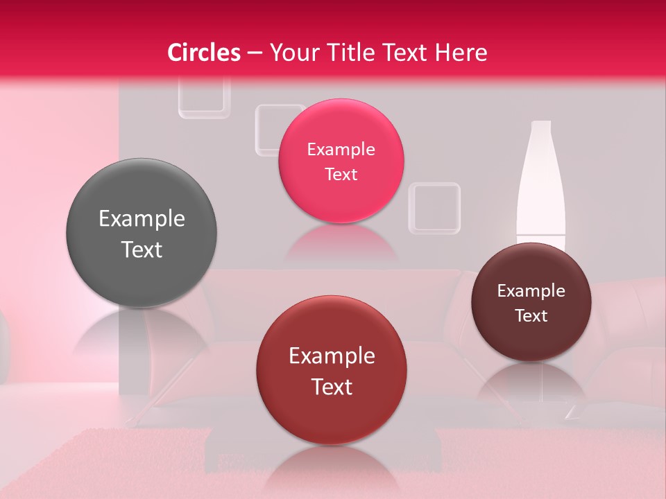 Lamp Room Nobody PowerPoint Template