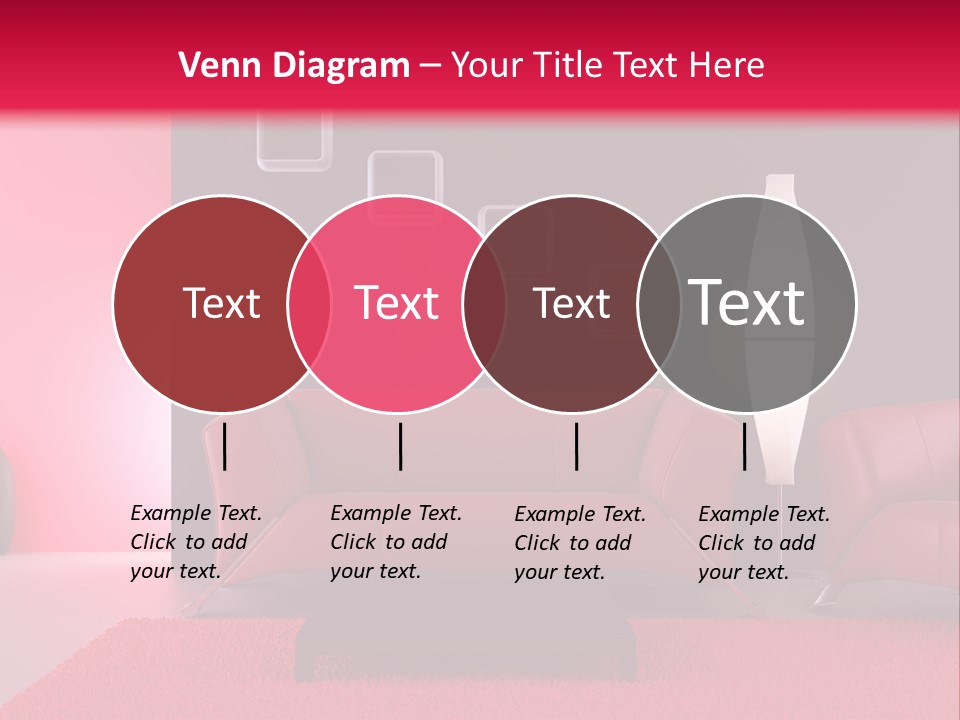 Lamp Room Nobody PowerPoint Template