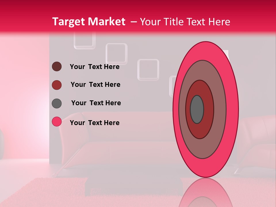 Lamp Room Nobody PowerPoint Template