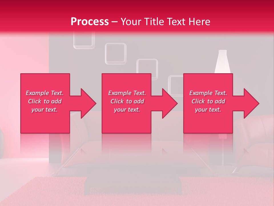 Lamp Room Nobody PowerPoint Template