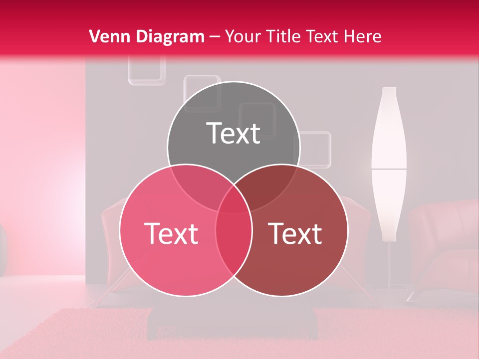 Lamp Room Nobody PowerPoint Template