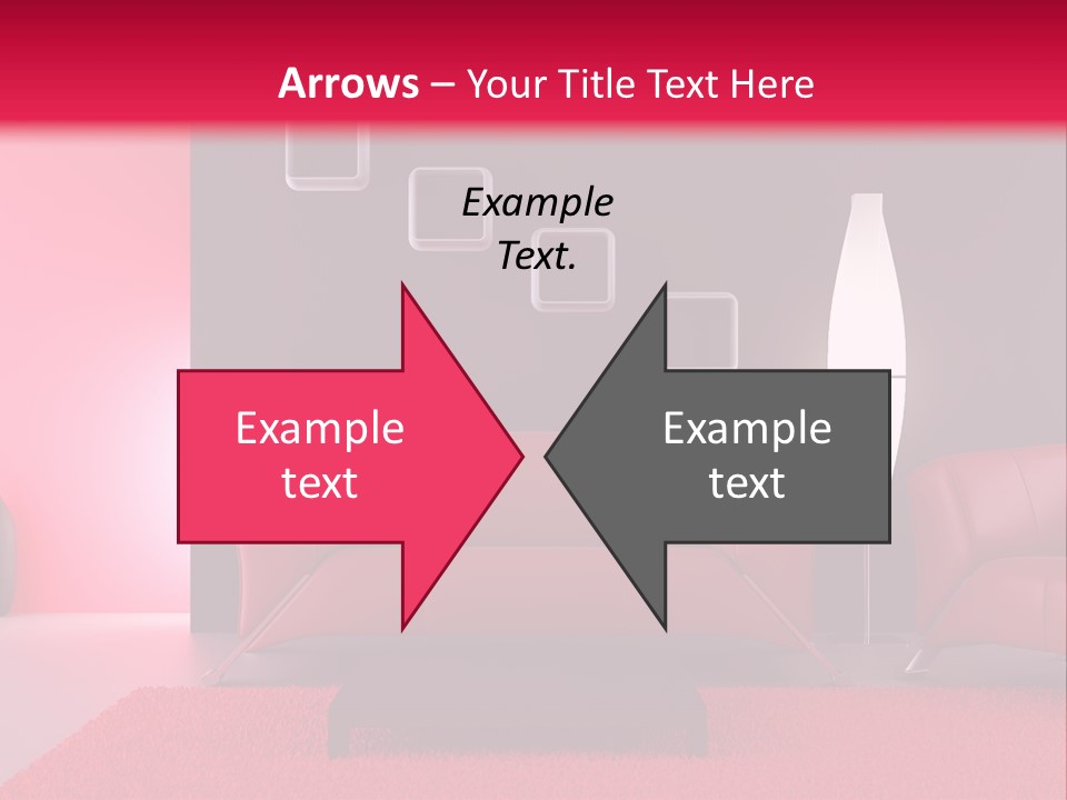 Lamp Room Nobody PowerPoint Template