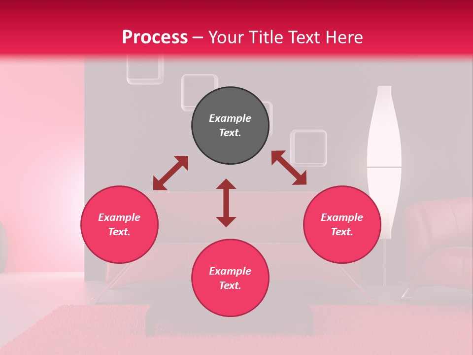 Lamp Room Nobody PowerPoint Template