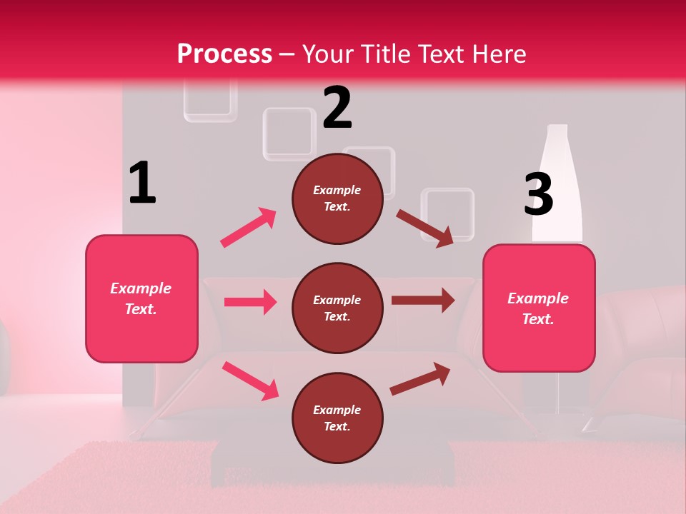 Lamp Room Nobody PowerPoint Template