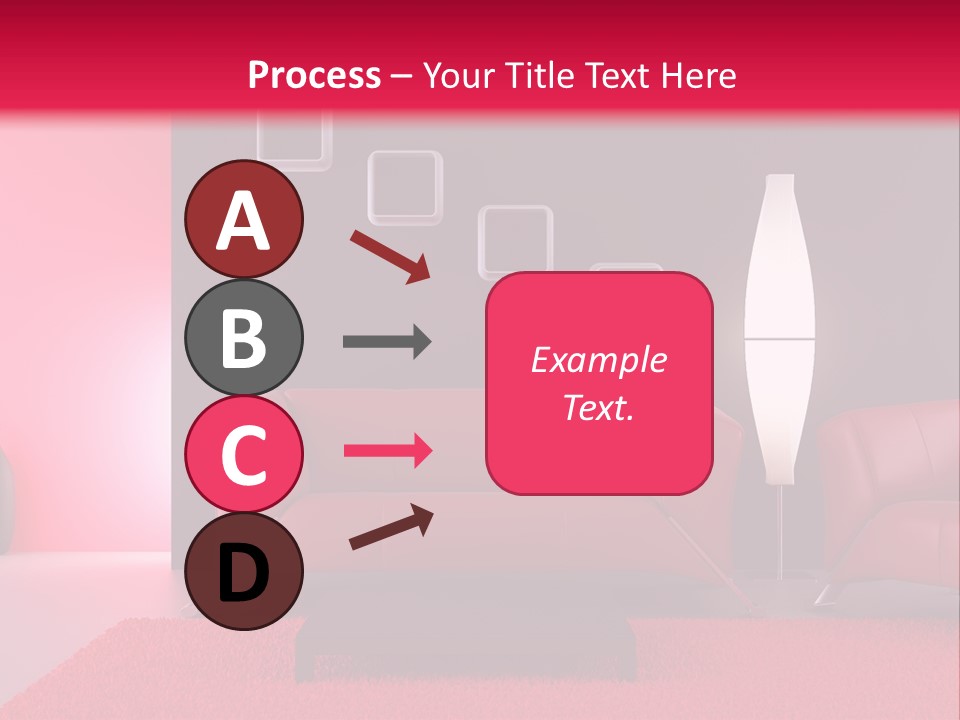 Lamp Room Nobody PowerPoint Template