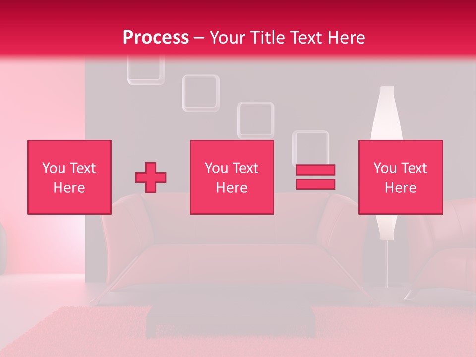 Lamp Room Nobody PowerPoint Template