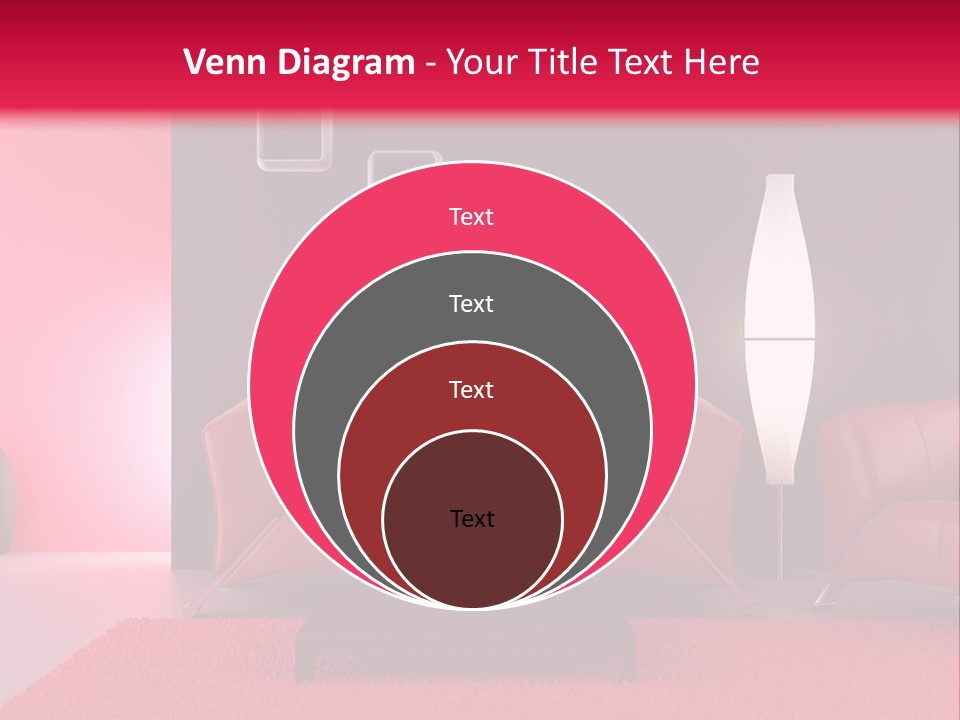 Lamp Room Nobody PowerPoint Template