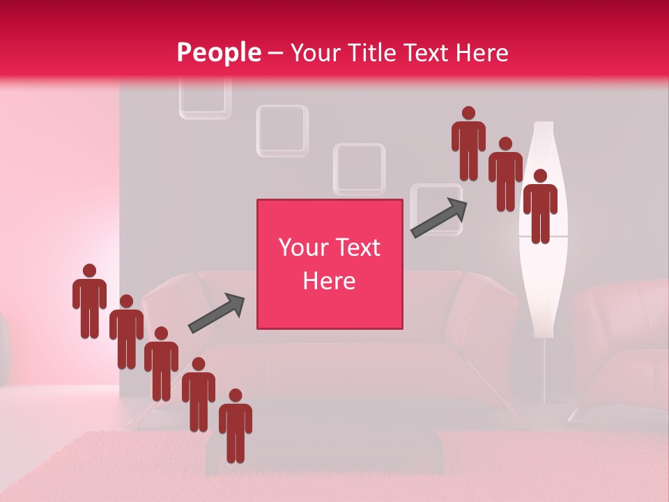 Lamp Room Nobody PowerPoint Template